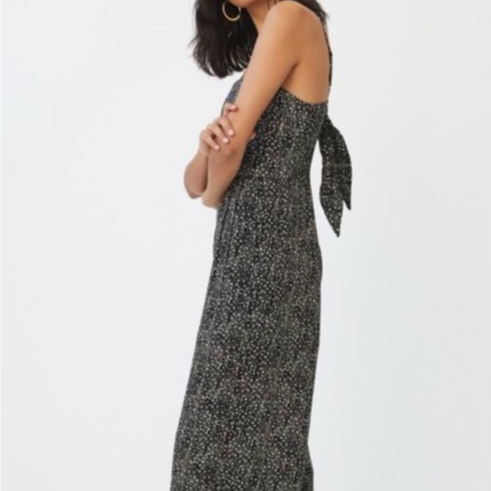 Anthropologie Black and White Jumpsuit